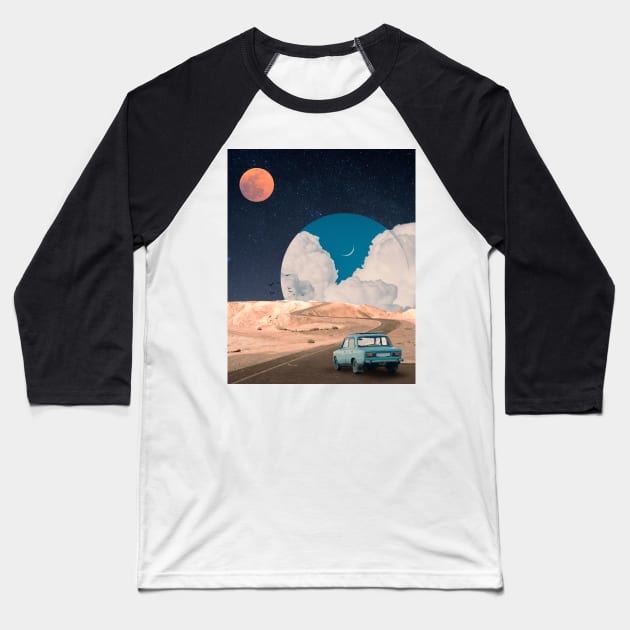 break in the clouds Baseball T-Shirt by Aaron the Humble